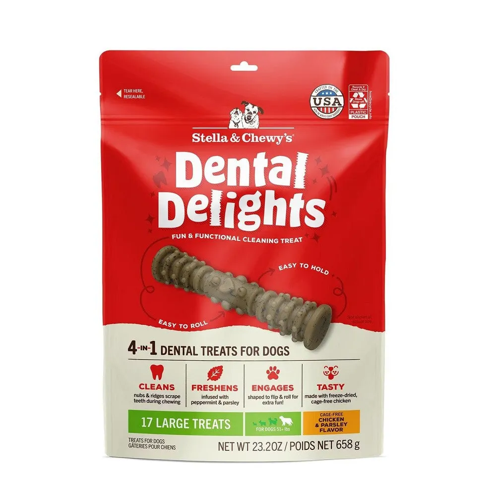 4 In 1 Dental Delights Stick for Dogs