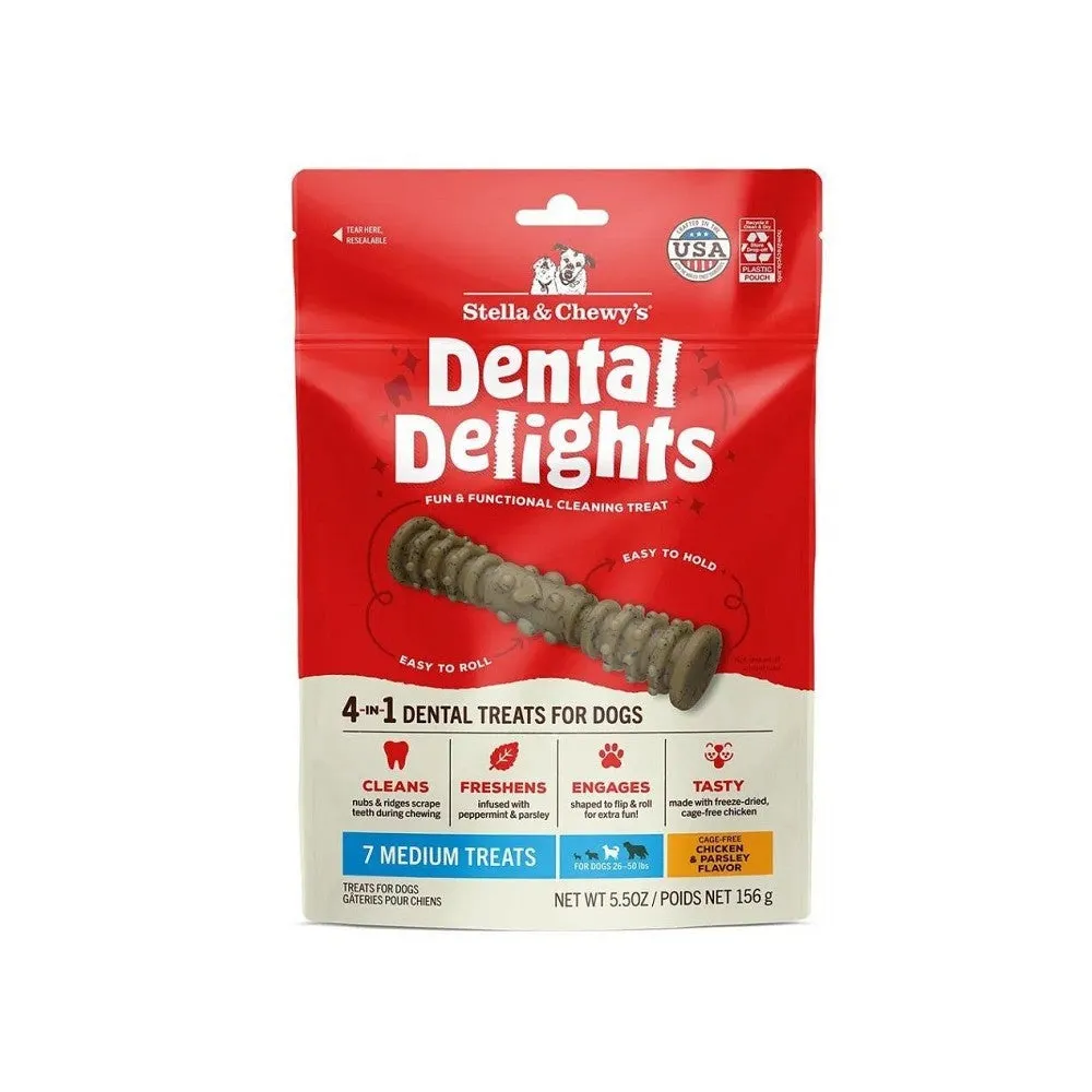 4 In 1 Dental Delights Stick for Dogs