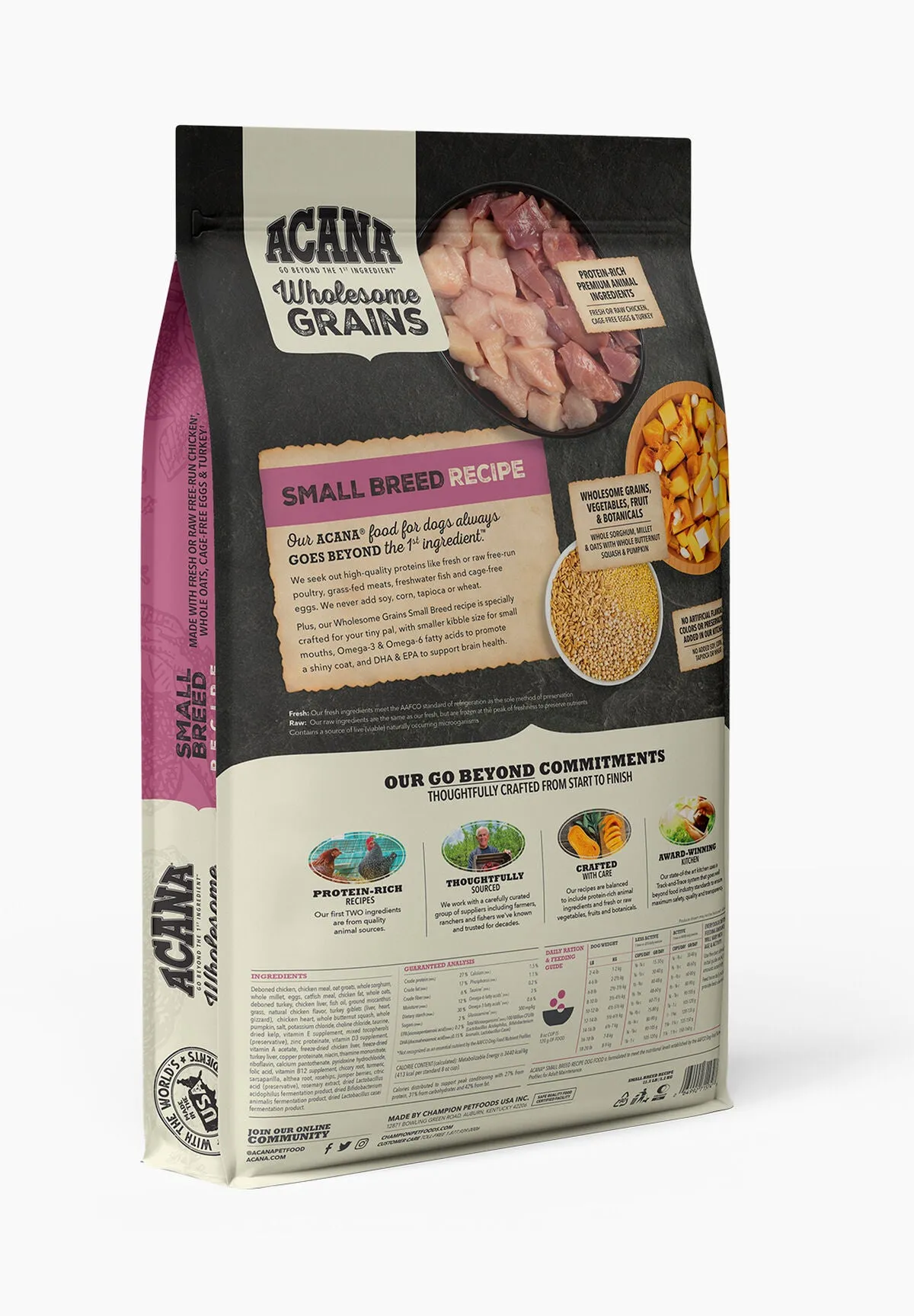 ACANA Wholesome Grains Small Breed Dry Dog Food