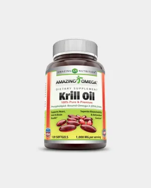 Amazing Nutrition Amazing Omega Krill Oil with Omega 3s