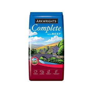 Arkwrights Adult Dog Complete Beef 15kg Dry Dog Food