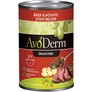 AvoDerm GRAIN FREE BEEF & POTATO STEW RECIPE