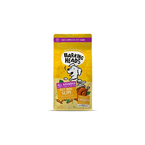 Barking Heads All Hounder Fat Dog Slim Chicken 2kg Dry Dog Food