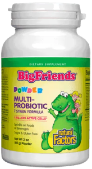 Big Friends® Powder Multi-Probiotic 7 Strain Formula 3 Billion Active Cells