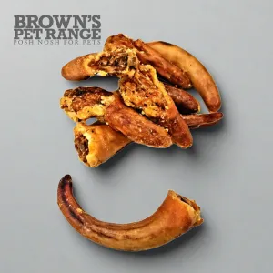 Brown's Natural Dog Treats |  Pig Tail Base 3 Piece