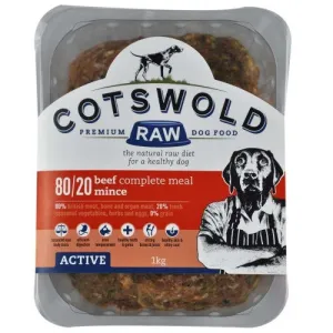 Cotswolds Adult Working Beef Mince Active 1kg