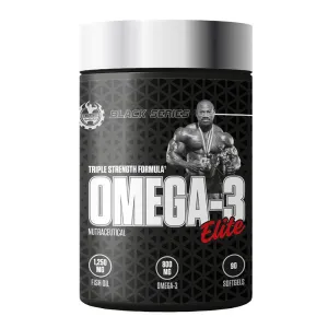 Dexter Jackson Black Series Omega 1250 Mg Tripple Strength 90 Softgels