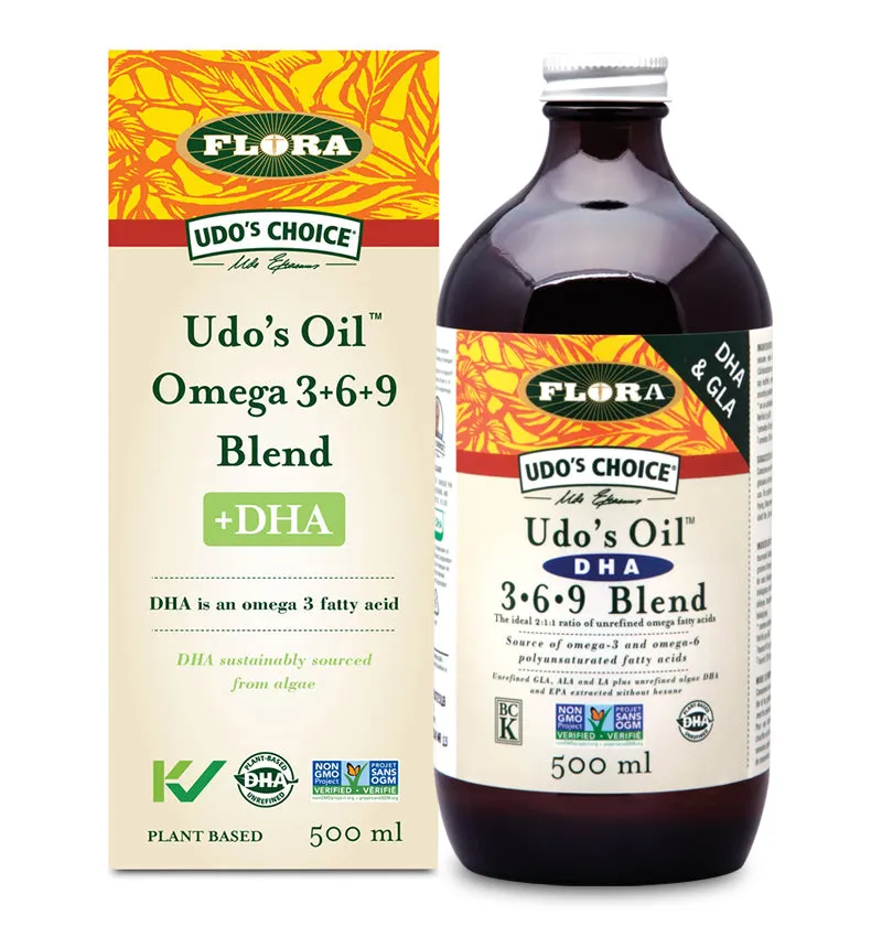 Flora Udo's Oil DHA 3-6-9 Blend (500ml)