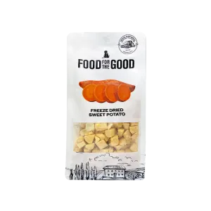 Food For The Good Dog & Cat Treats Freeze Dried Orange Sweet Potato 100g