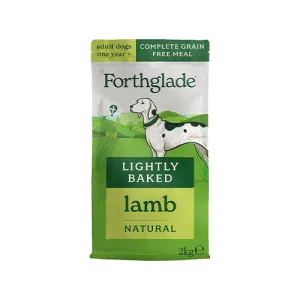 Forthglade Adult Lightly Baked Lamb Natural 2kg Dry Dog Food