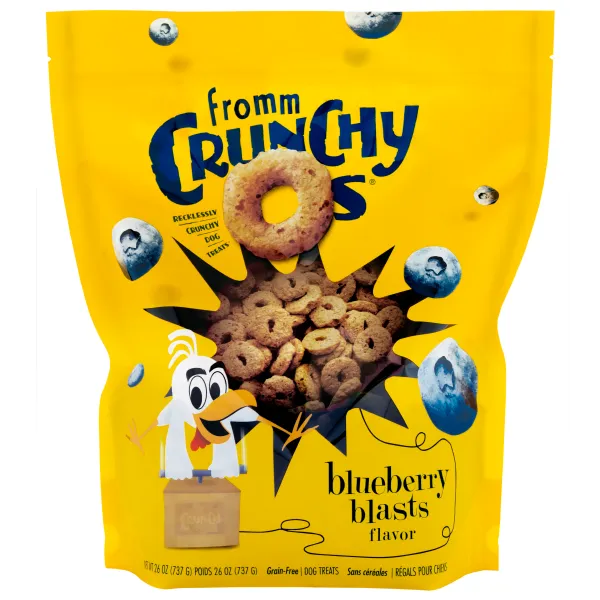 Fromm Crunchy O's Blueberry Blasts 737g