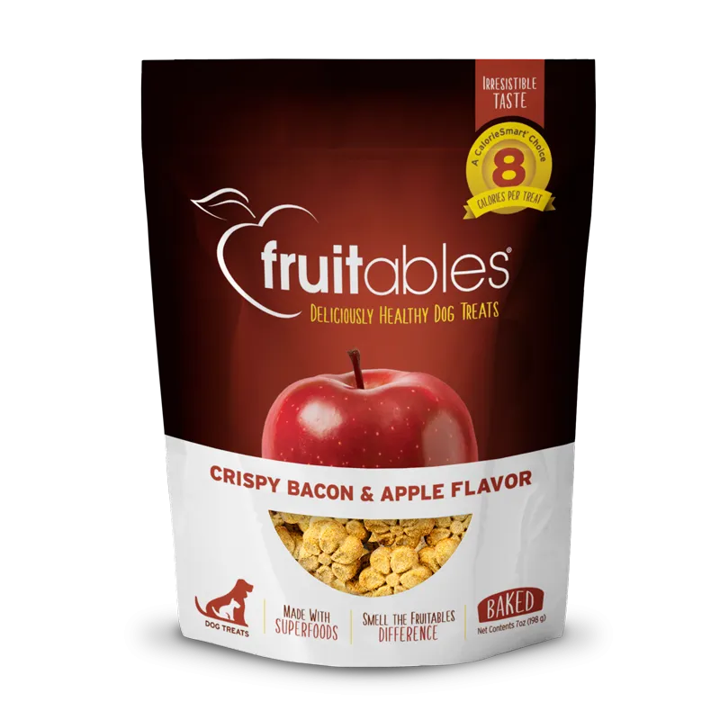 Fruitables - Baked Dog Treats - Crispy Bacon & Apple