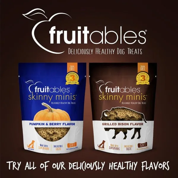 Fruitables Skinny Minis Grilled Bison Flavor Dog Treats