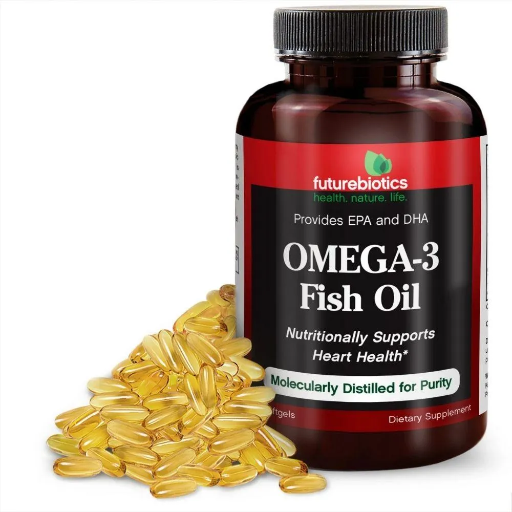 Futurebiotics Omega-3 Fish Oil 100 Softgels