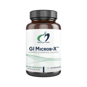 GI Microb-X 120 capsule supports GI microbial balance