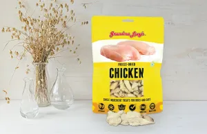 Grandma Lucy's Singles Chicken Freeze Died Dog & Cat Treats 3.5-oz