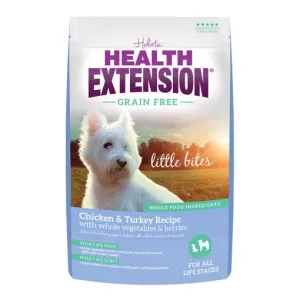 health extension 3.5 LB GF LITTLE BITES DRY DOG FOOD - CHICKEN/TURKEY