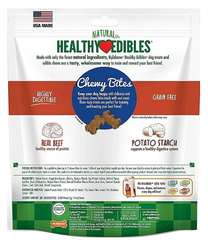 Healthy Edibles Natural Chewy Bites Train & Treat