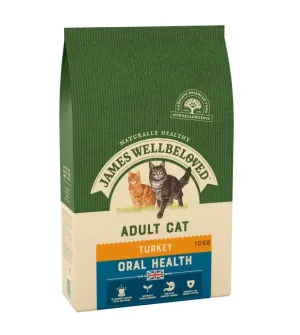 James Wellbeloved Adult Cat Oral Health Turkey 10kg