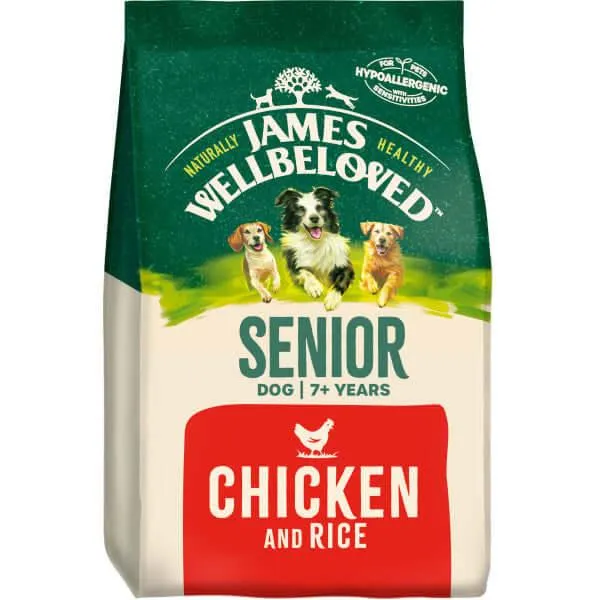 James Wellbeloved | Dry Dog Food | Senior | Chicken & Rice