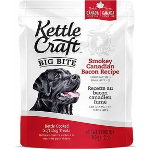 Kettle Craft Smokey Canadian Bacon Big Bite Dog Treats