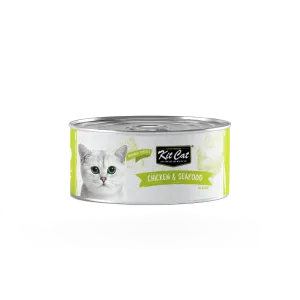 KitCat Super Premium Deboned Chicken & Seafood Toppers 80g