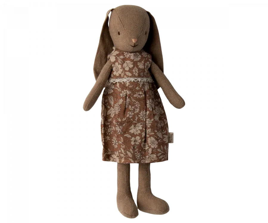 Maileg Brown Rabbit Size 2 in Dress