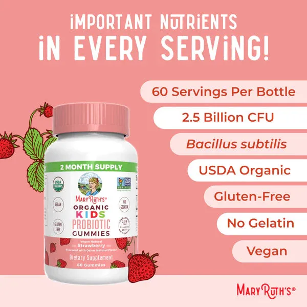 MaryRuth's Kids Probiotic Gummies