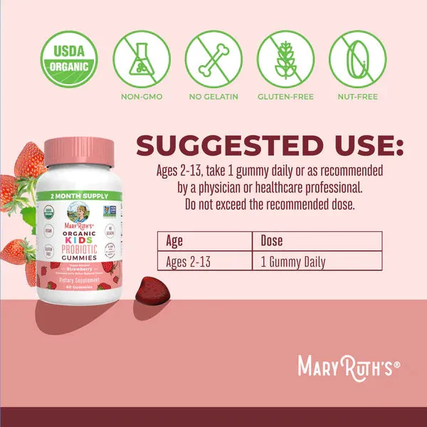 MaryRuth's Kids Probiotic Gummies