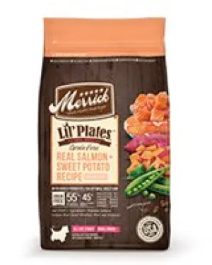 Merrick Lil Plates Salmon & Sweet Potato Recipe Dry Dog Food 4lb