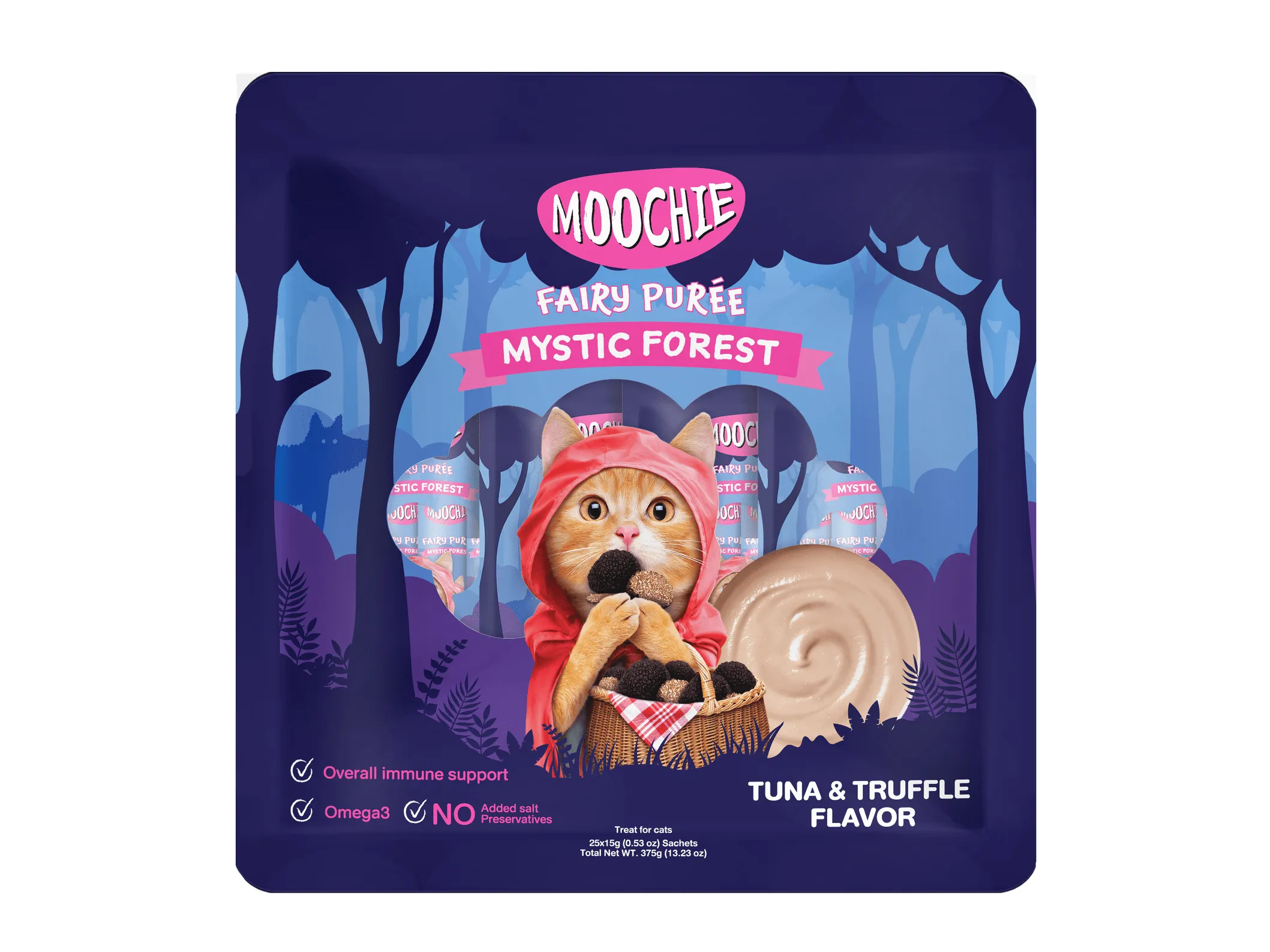 MOOCHIE TUNA & TRUFFLE FLAVOR 25X15g POUCH