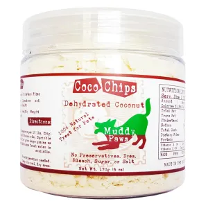 Muddy Paws Coconut Chips Pet Treat 170g