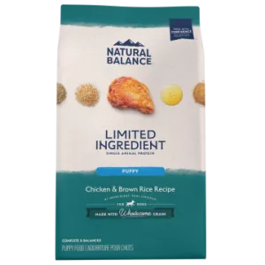 Natural Balance LID Puppy Chicken & Rice Dry Dog Food