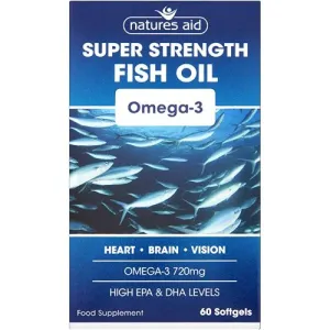 NatureS Aid Super Strength Omega 3 Capsule 60 CAP