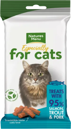 Natures Menu Cat Treats Salmon, Trout & Pork