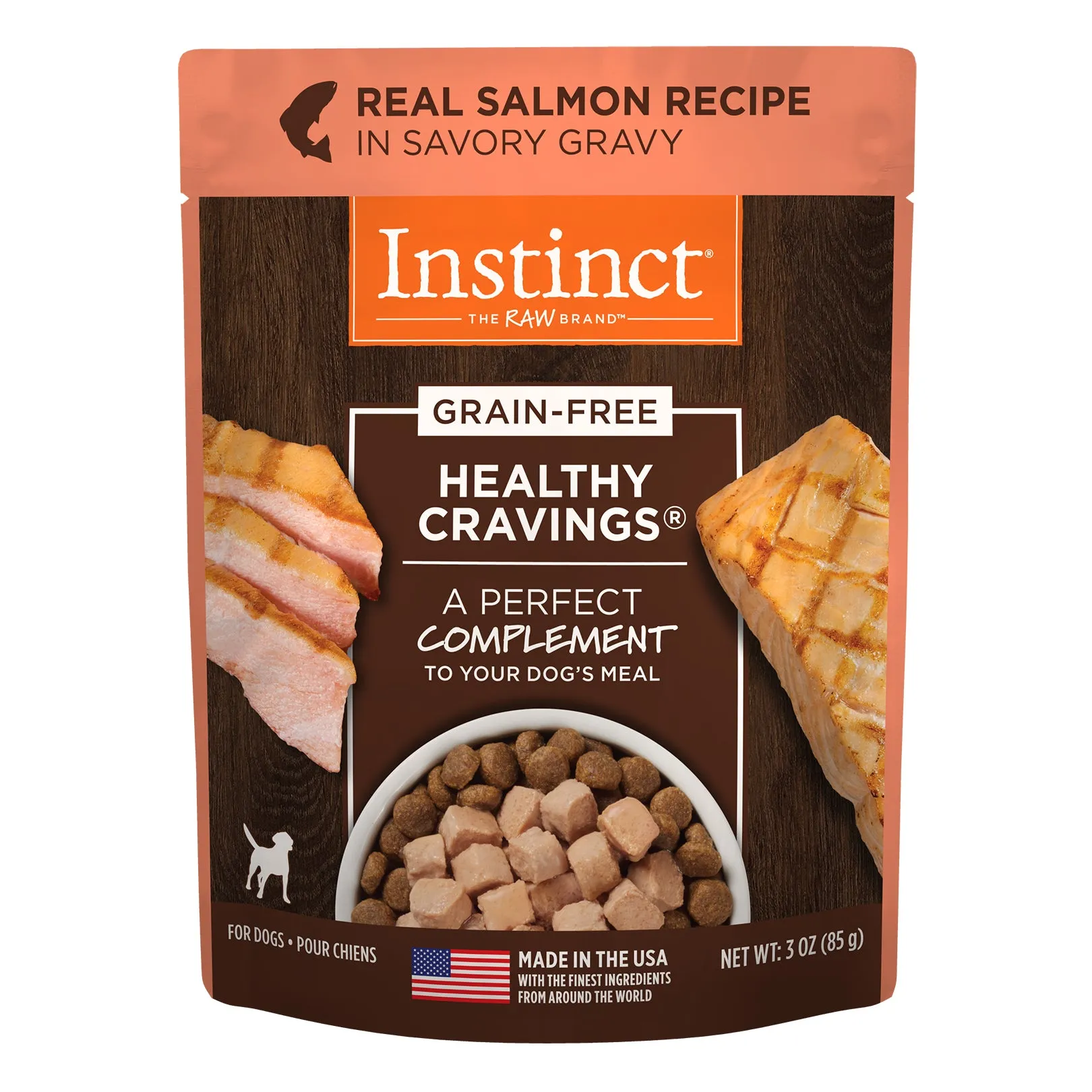 Nature's Variety Instinct Healthy Cravings Salmon Wet Dog Food