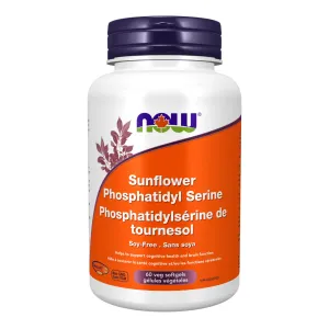 Now Sunflower Phosphatidyl Serine (60 Vsgels)