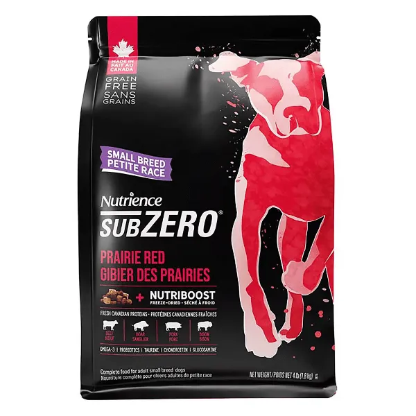 Nutrience SubZero Prairie Red Small Breed Dry Dog Food