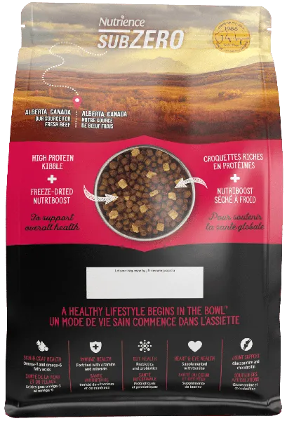 Nutrience SubZero Prairie Red Small Breed Dry Dog Food