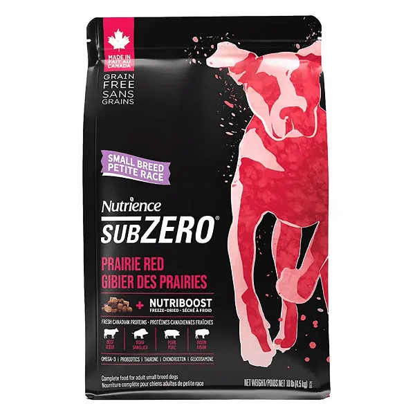 Nutrience SubZero Prairie Red Small Breed Dry Dog Food