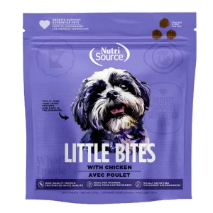 NutriSource Little Bites with Chicken Dog Treats, 6-oz