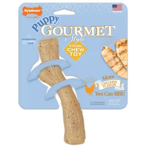 Nylabone Gourmet Style Strong Stick Puppy Chew Toy Medium Wolf