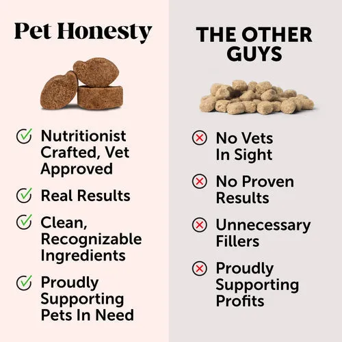 Pet Honesty Allergy Support Supplement Peanut Butter Flavor for Dogs