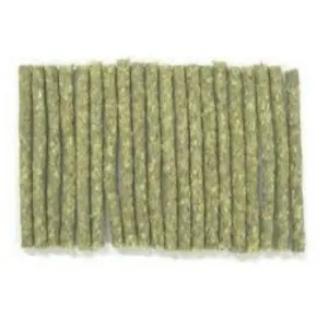 Premium 5" x 9-10mm Natural Munchy Rawhide Stick Dog Chew, 100ct