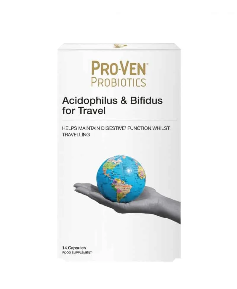 Pro-Ven Acidophilus & Bifidus for Travel 14 Capsules