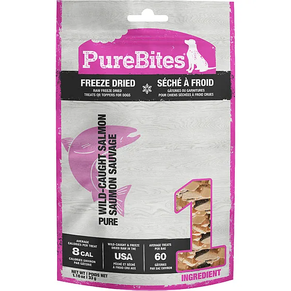 PureBites Freeze Dried Salmon Dog