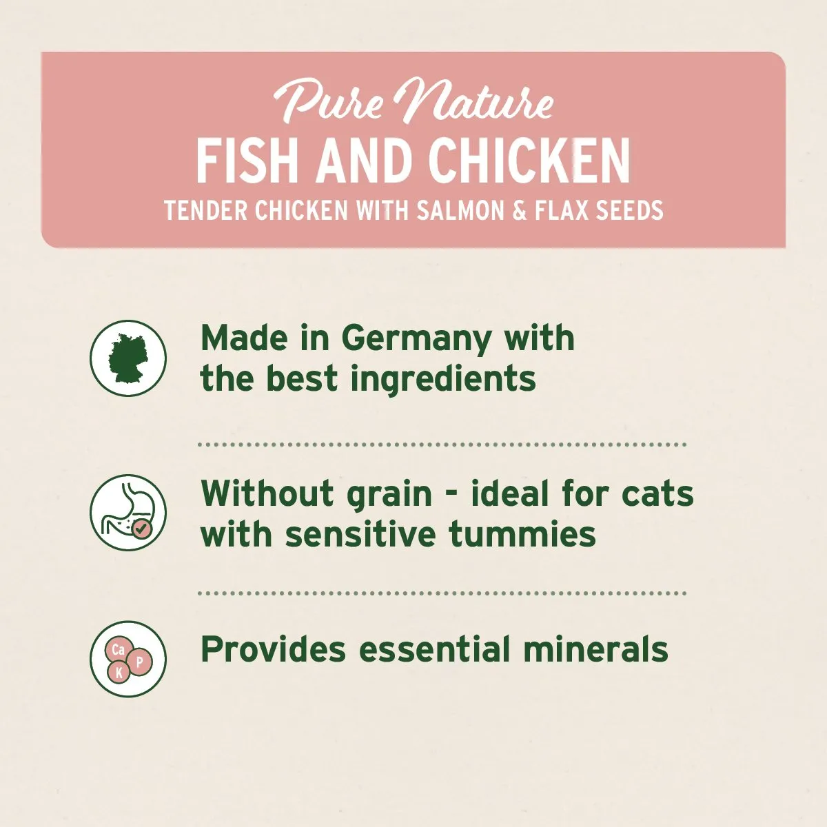 PureNature Fish & Chicken - Wet Food for Cats