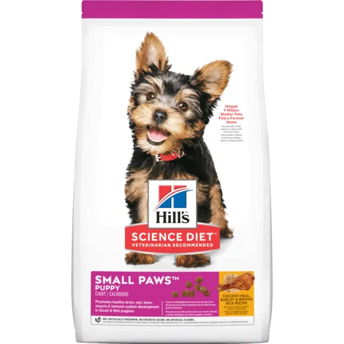 Science Diet Puppy Small Paws Chicken Meal, Barley & Brown Rice Recipe Dry Dog Food