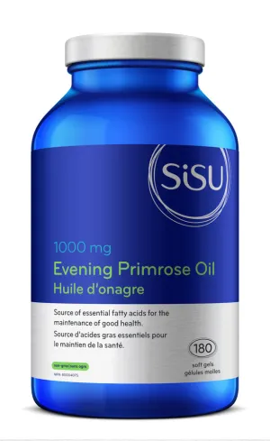 Sisu Evening Primrose Oil (1000mg) (180 Soft Gels)