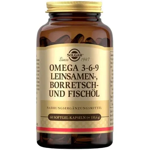 SOLGAR Omega 3-6-9 capsules